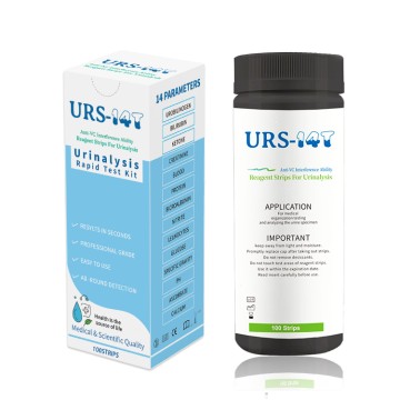 14 Parameter Urine Test Strips for Urinalysis Tests for Ketone Calcuim
